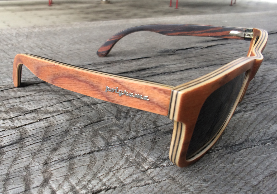 Cork Wood Polarized Sunglasses by Polyrama #3969