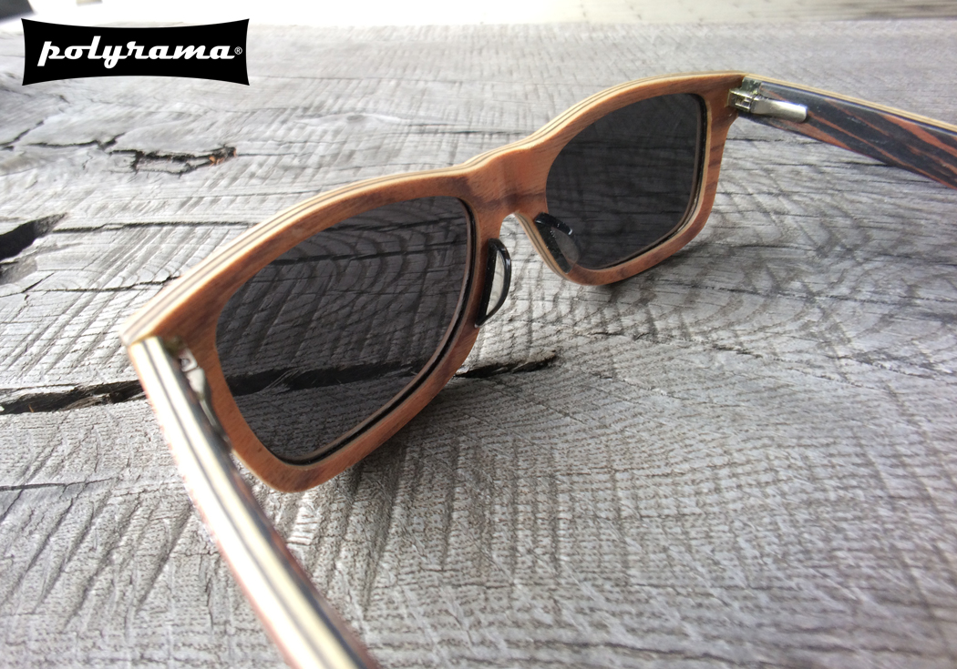 Cork Wood Polarized Sunglasses by Polyrama #3969