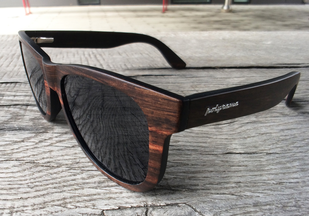 Ebony Polarized Sunglasses by Polyrama #3965