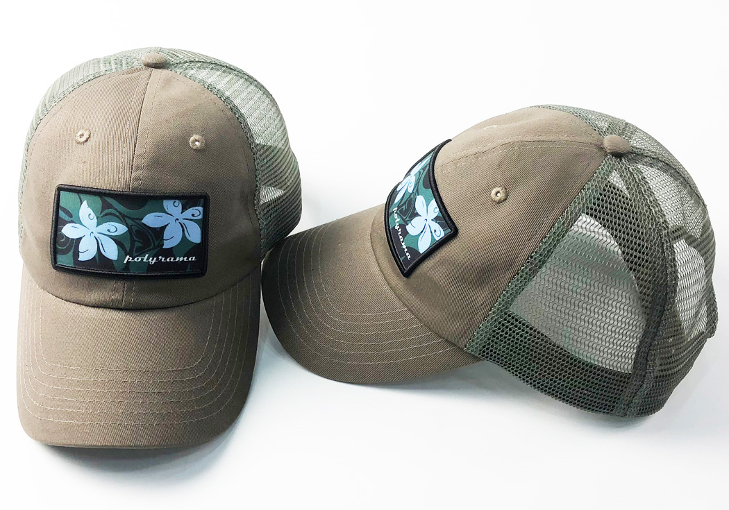 Hawaiian Trucker Hat #1620 front view