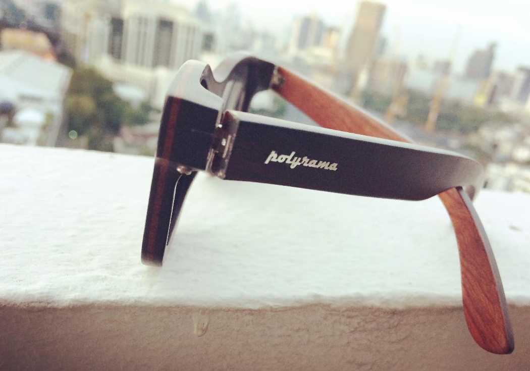 Rosewood Polarized Sunglasses by Polyrama #3986